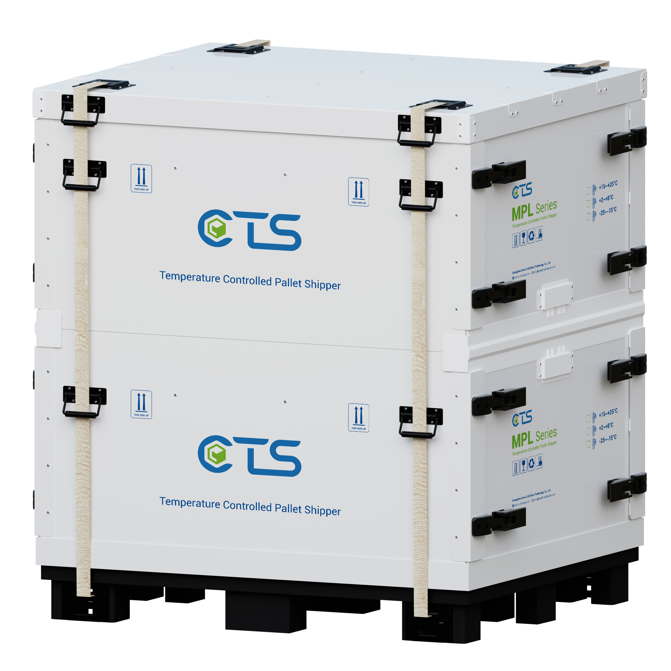 CS-TU reusable temperature-controlled pallet shipper